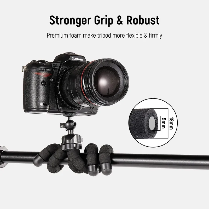 ATAY Mini Reisstatief Telefoon Flexibel voor GoPro Camera's — foto 2