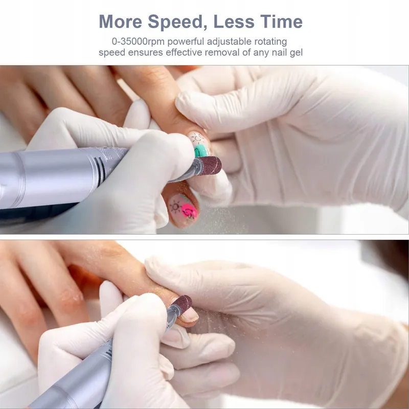 JCMASTER Nagelfreesset Voor Gel- En Acrylnagels 35000 rpm — foto 8