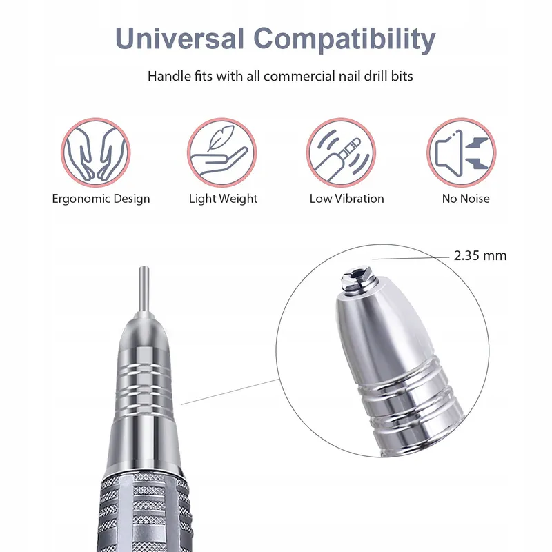JCMASTER Nagelfreesset Voor Gel- En Acrylnagels 35000 rpm — foto 4