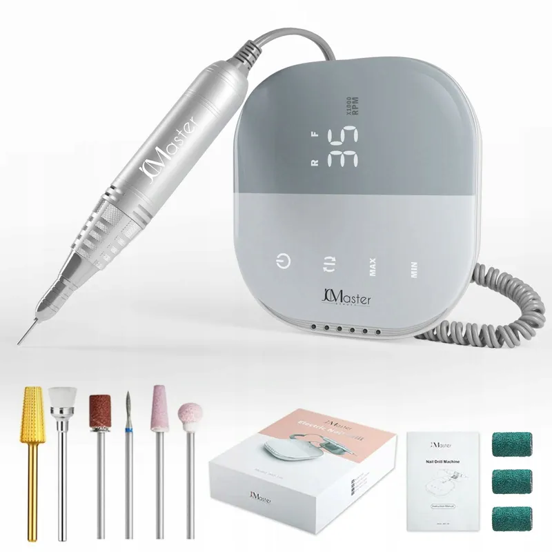 JCMASTER Nagelfreesset Voor Gel- En Acrylnagels 35000 rpm — foto 1