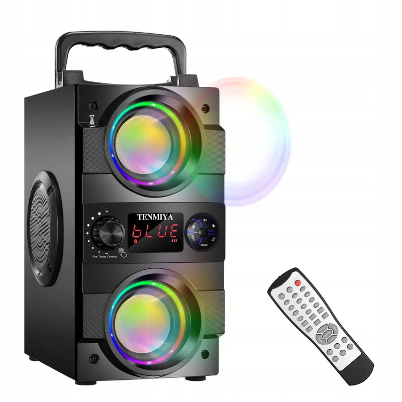 Bluetooth Speaker 40W Draagbaar Verlichting Stereo Bass — foto 8