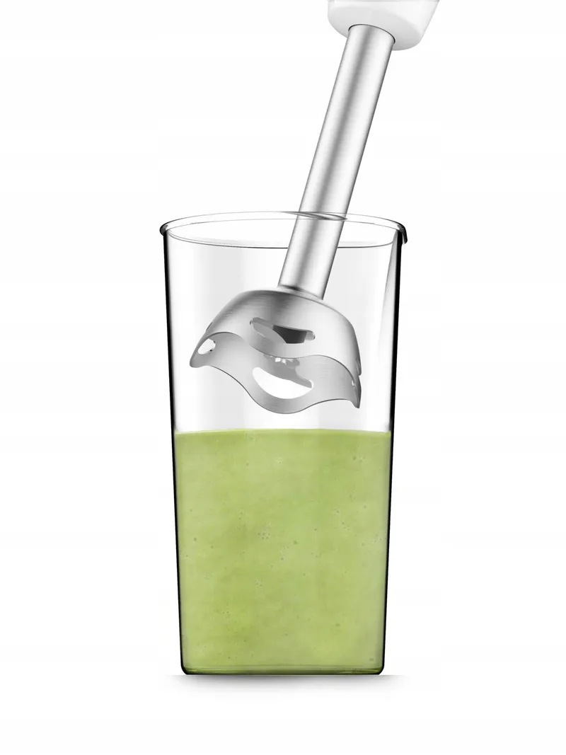 MOULINEX Easychef Staafmixer 450W 2 Snelheden Zelkrom Mes Wit — foto 5