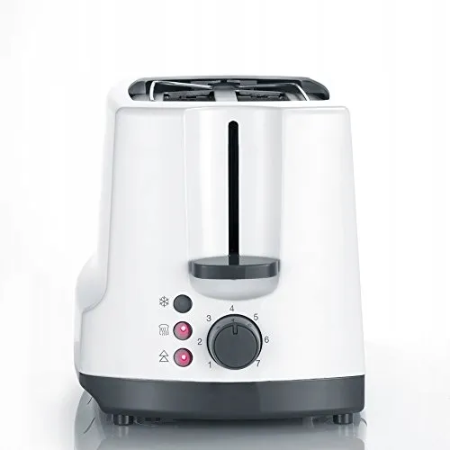 SEVERIN Langsleuf Broodrooster 4 Sneden Opwarmer Grijs Wit 1400W — foto 7