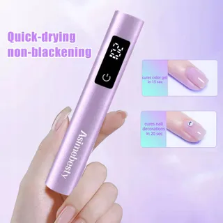 ASIMEBESTY Mini UV LED Nagellamp met Standaard Paars — miniatuur 7