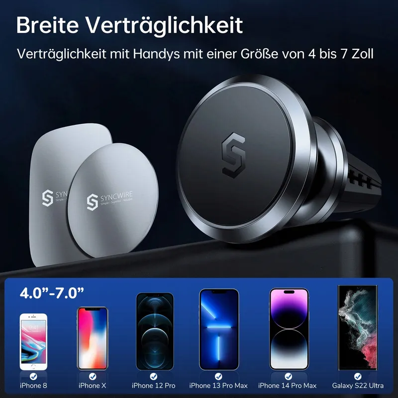 SYNCWIRE Magnetische Autohouder 360 Graden — foto 7