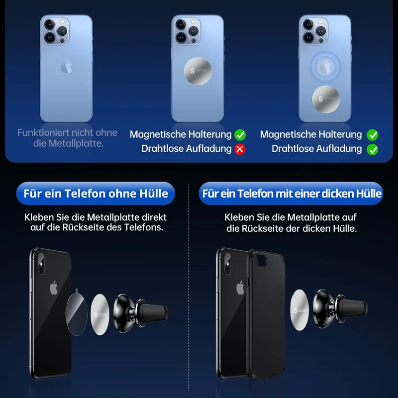 SYNCWIRE Magnetische Autohouder 360 Graden — foto 6