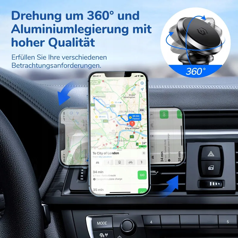 SYNCWIRE Magnetische Autohouder 360 Graden — foto 2