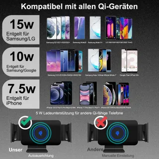 NEWZEROL Draadloze Autolader Galaxy Z Fold 6 5 4 3 2 — miniatuur 2