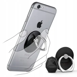 SPIGEN Style Ring Houder voor Telefoons en Tablets Zwart — miniatuur 7