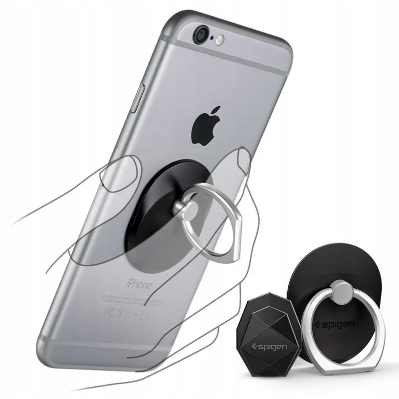 SPIGEN Style Ring Houder voor Telefoons en Tablets Zwart — foto 7
