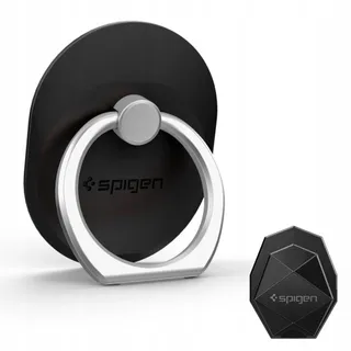 SPIGEN Style Ring Houder voor Telefoons en Tablets Zwart — miniatuur 1
