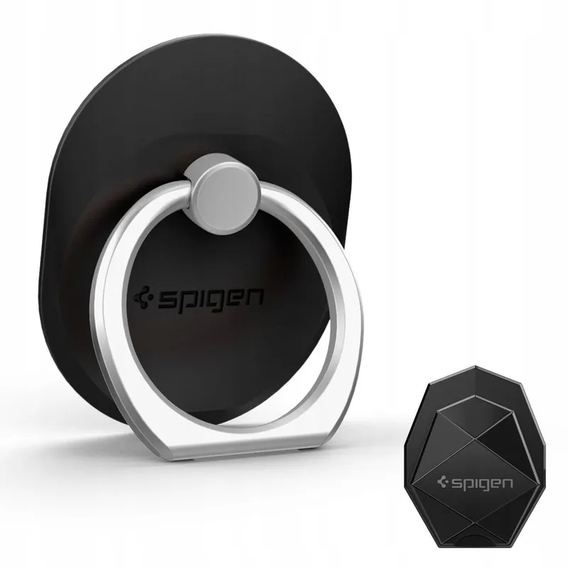 SPIGEN Style Ring Houder voor Telefoons en Tablets Zwart — foto 1