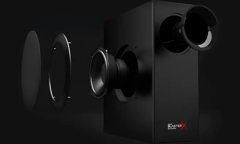 CREATIVE Sound BlasterX Katana 2.1 Geluidssysteem PC TV — foto 10