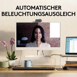 LOGITECH Brio 100 Webcam Full HD Vergaderingen en Streaming USB-A — miniatuur 3