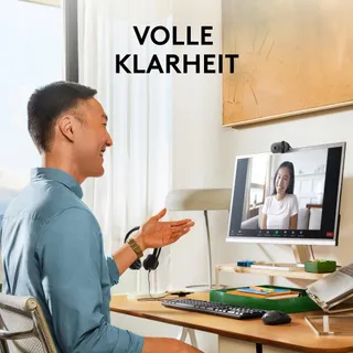 LOGITECH Brio 100 Webcam Full HD Vergaderingen en Streaming USB-A — miniatuur 2