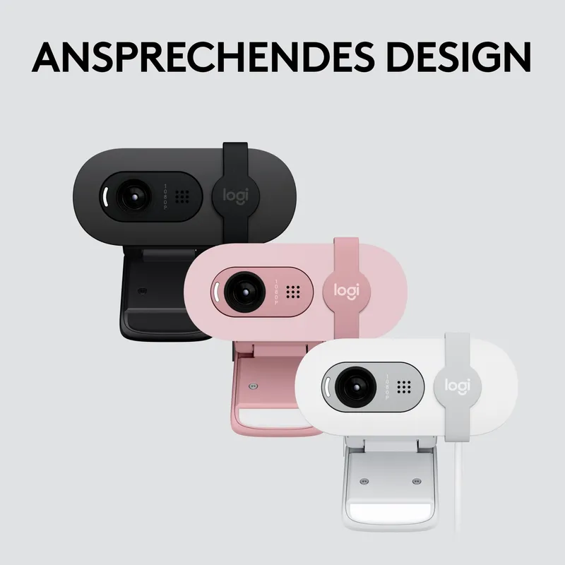 LOGITECH Brio 100 Webcam Full HD Vergaderingen en Streaming USB-A — foto 9