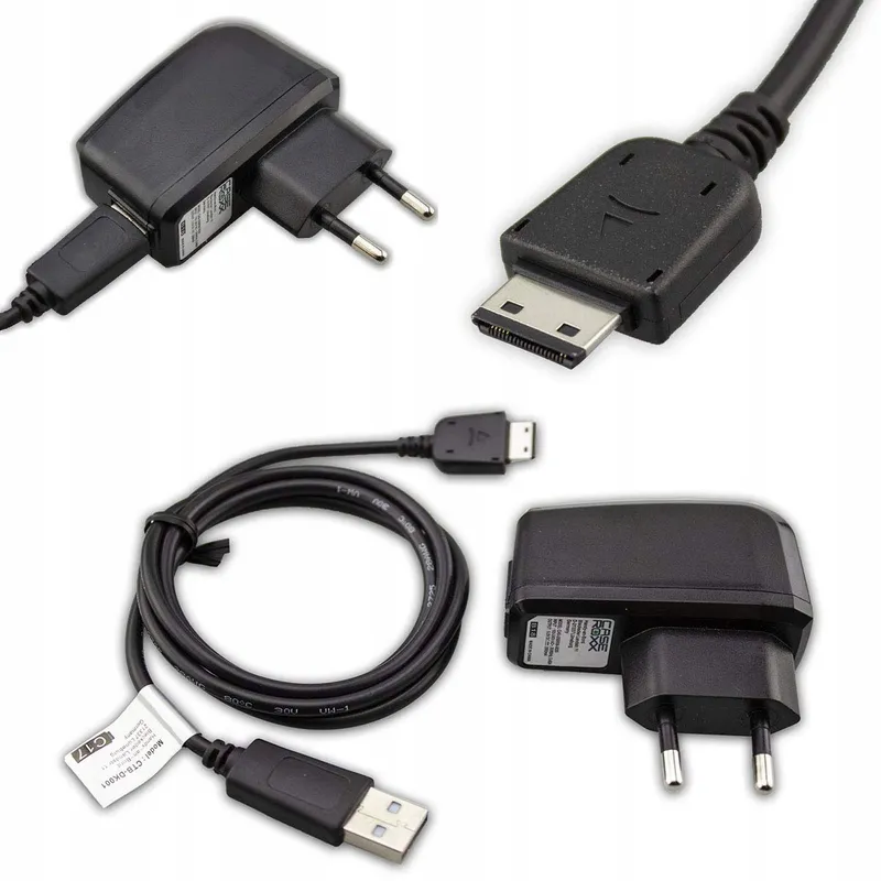 CASEROXX Oplader voor Android GT-E1190 met 220V Adapter en USB Kabel — foto 6