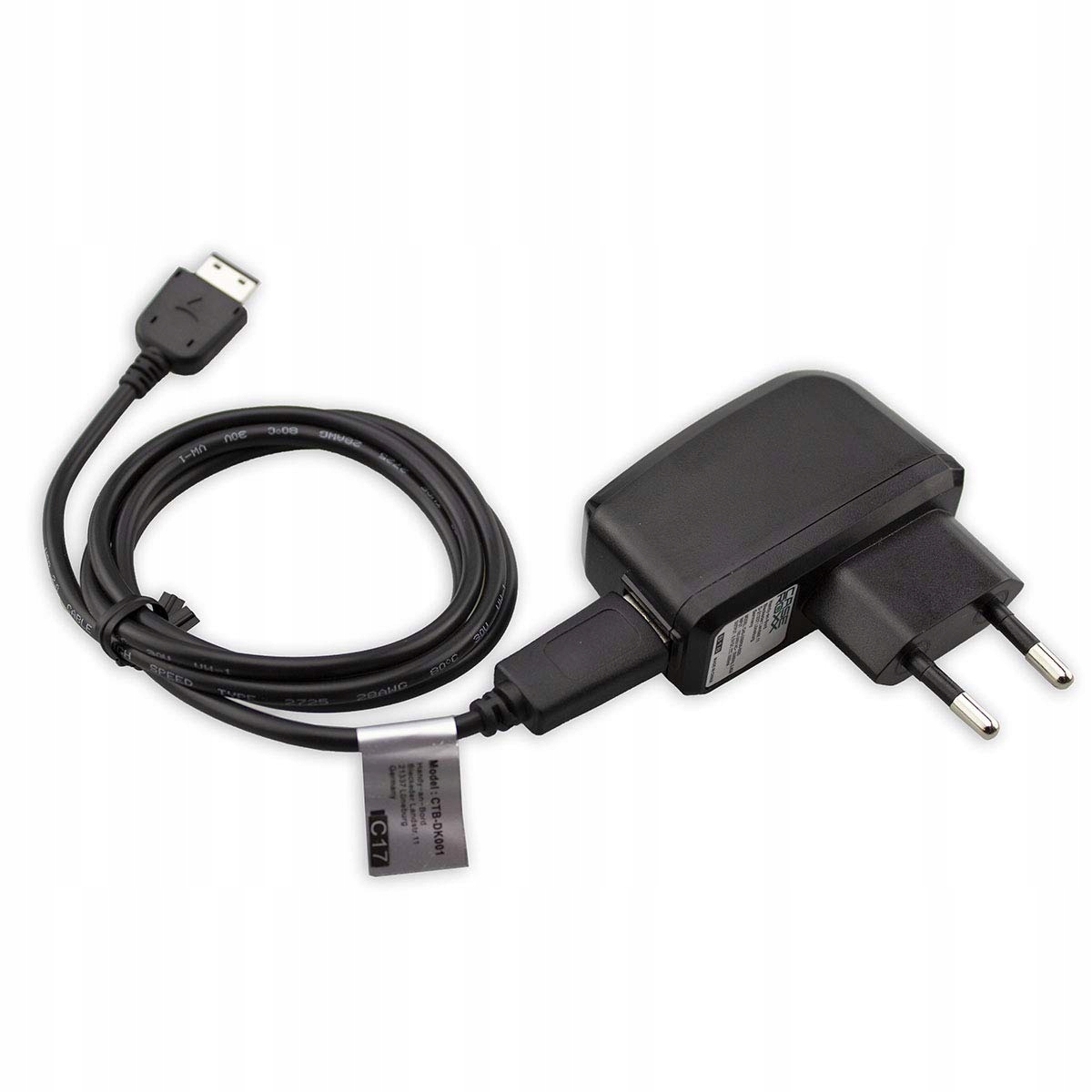 CASEROXX Oplader voor Android GT-E1190 met 220V Adapter en USB Kabel