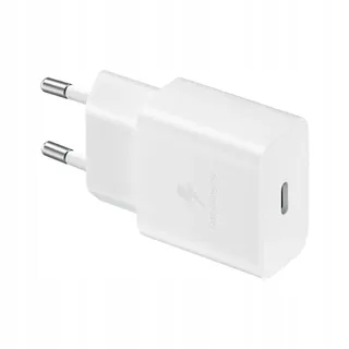 Snellader Telefoon 15W USB Type-C met Datakabel Wit — miniatuur 5