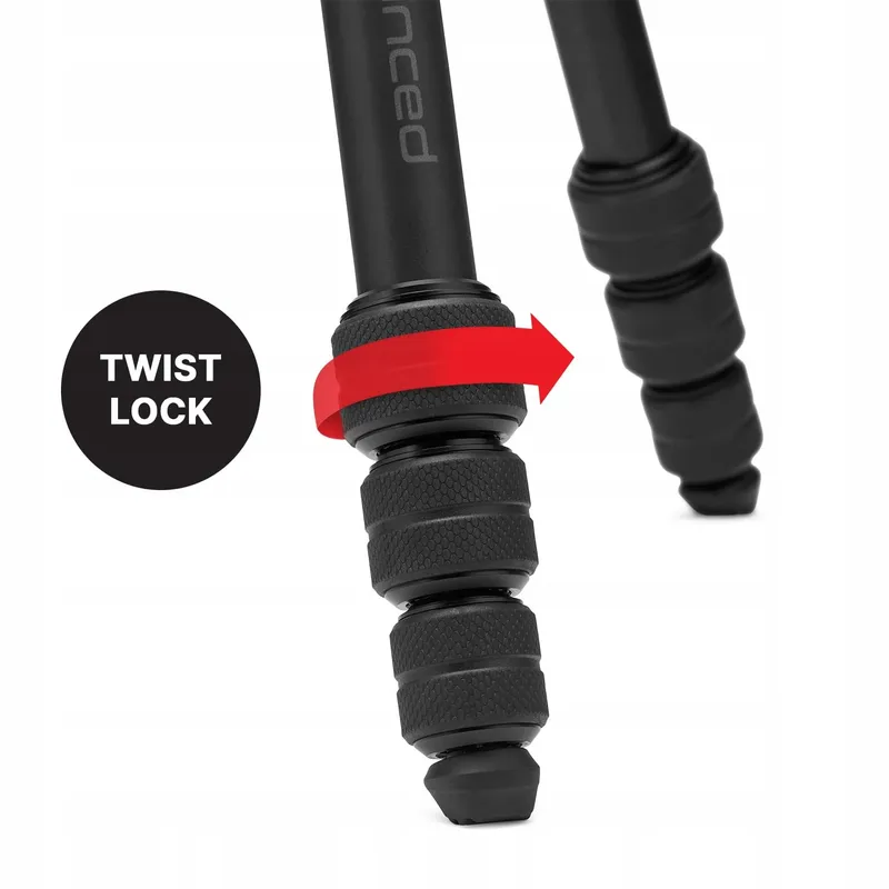 MANFROTTO Befree Advanced AS Reisstatief Compact Aluminium DSLR — foto 5