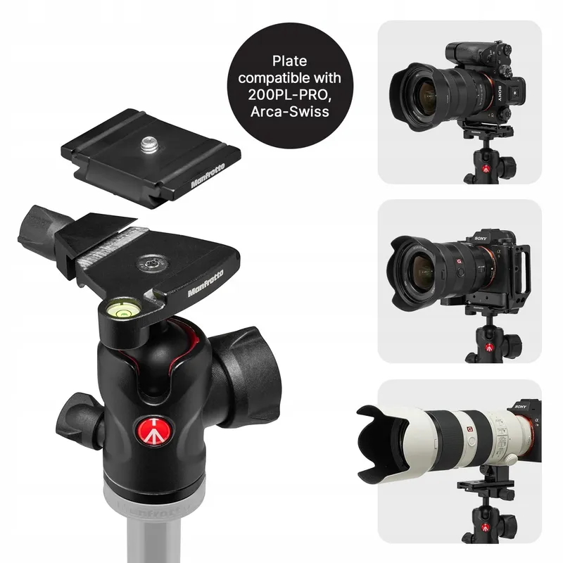 MANFROTTO Befree Advanced AS Reisstatief Compact Aluminium DSLR — foto 4