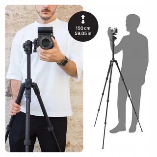 MANFROTTO Befree Advanced AS Reisstatief Compact Aluminium DSLR — miniatuur 3