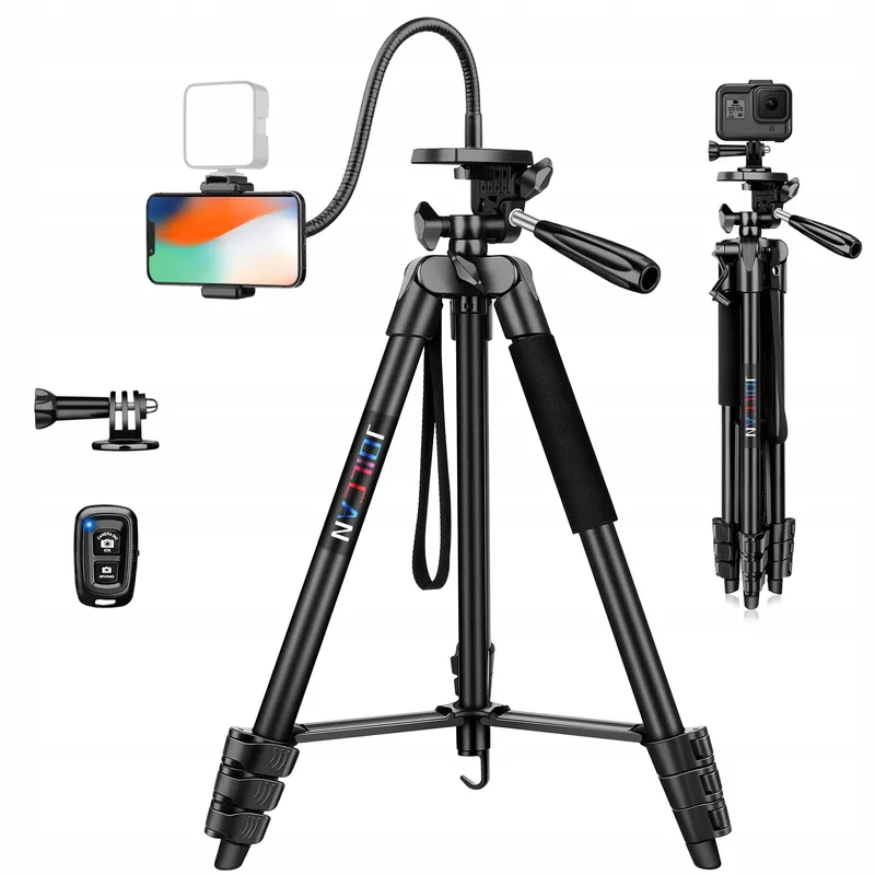 JOILCAN Zwanenhals Statief 172cm Lichtgewicht Aluminium Telefoon Camera — foto 1