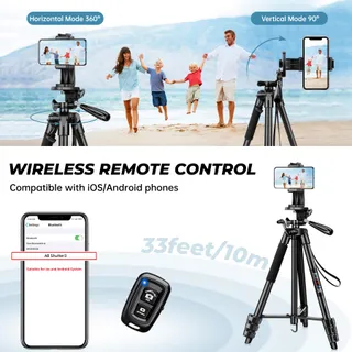 JOILCAN Zwanenhals Statief 172cm Lichtgewicht Aluminium Telefoon Camera — miniatuur 4