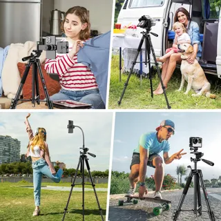 JOILCAN Zwanenhals Statief 172cm Lichtgewicht Aluminium Telefoon Camera — miniatuur 7