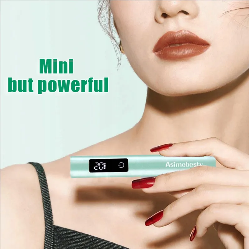 ASIMEBESTY Mini UV LED Nagellamp Oplaadbaar Groen — foto 8