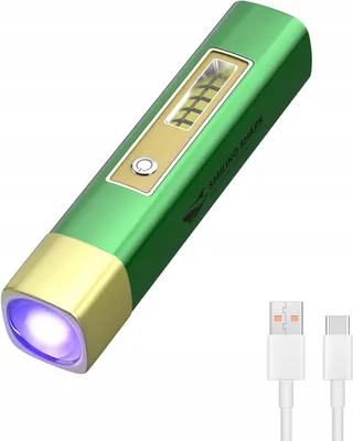 ASIMEBESTY Mini UV LED Nagellamp Oplaadbaar Groen — miniatuur 9