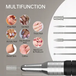Kredioo Elektrische Nagelfrees 35000rpm Manicureset — miniatuur 6