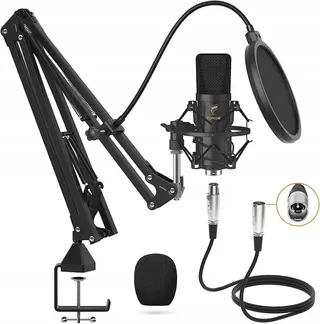 TONOR XLR Condensatormicrofoon Professioneel Studio Podcast TC20 — miniatuur 1