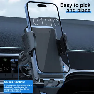 JNNJ Autotelefoonhouder 360 Graden Draaibaar Verstelbaar Universeel — miniatuur 4