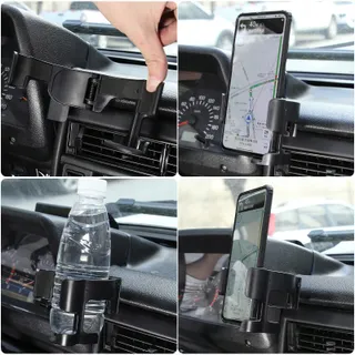 DIYUCAR Autohouder Telefoon GPS Voor Lada Niva iPhone Huawei Xiaomi — miniatuur 5
