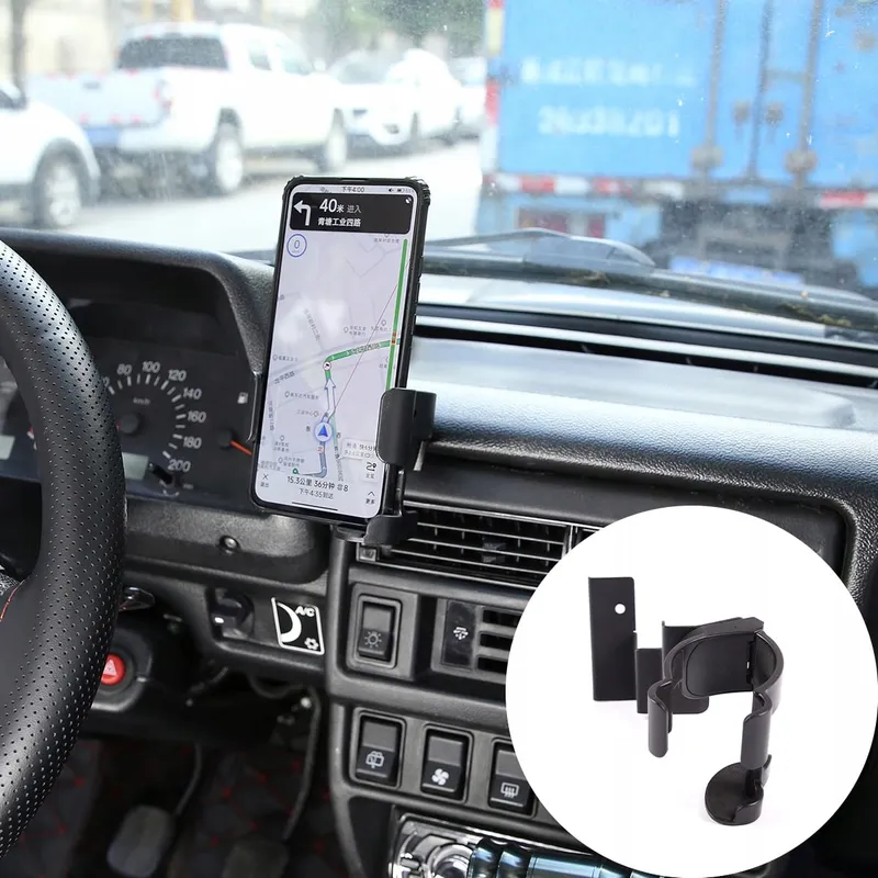 DIYUCAR Autohouder Telefoon GPS Voor Lada Niva iPhone Huawei Xiaomi — foto 1