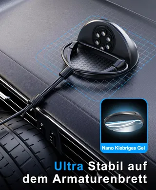 BEEASY 15W Draadloze Autolader Telefoonhouder Voor iPhone Samsung Huawei — miniatuur 3