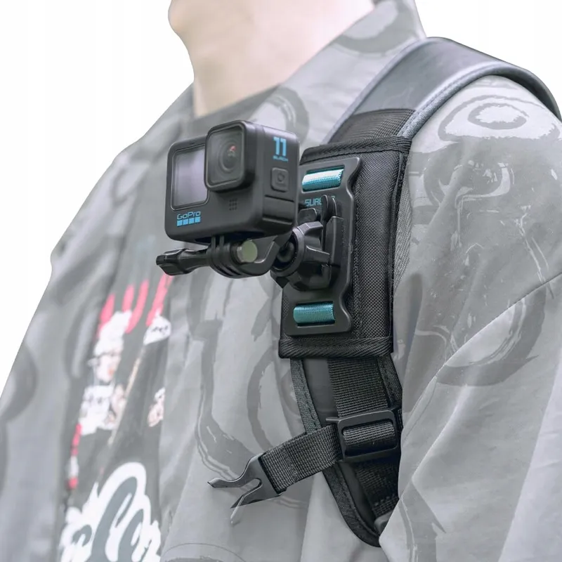SUREWO Rugzak Schouderband Houder Voor GoPro Hero DJI Osmo Actiecamera's — foto 1