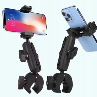 PEASTREX Microfoonstandaard Telefoonhouder 360 Voor Smartphones 3,5-7 Inch — miniatuur 9