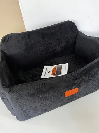 LEALCHUM Grote Hondenautostoel Memory Foam Met Zijvak — miniatuur 10