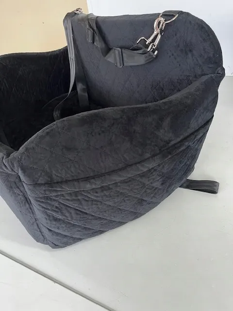 LEALCHUM Grote Hondenautostoel Memory Foam Met Zijvak — foto 16