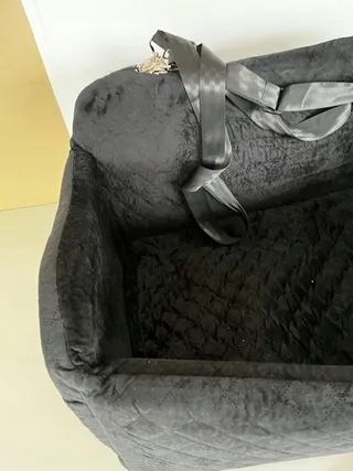 LEALCHUM Grote Hondenautostoel Memory Foam Met Zijvak — miniatuur 11