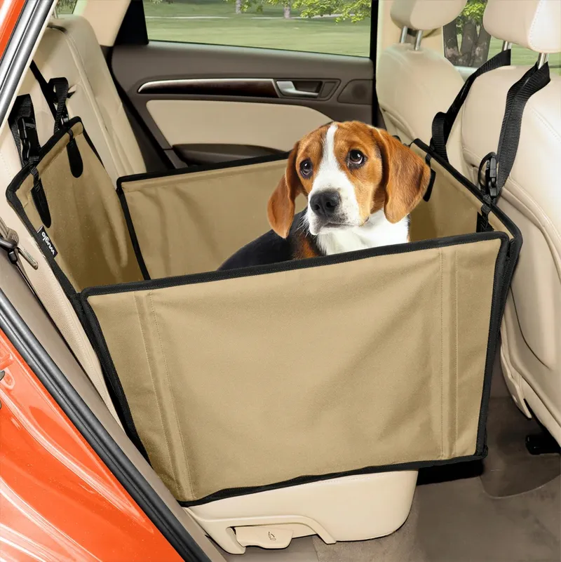 WUGLO Versterkte Autostoel Hond Klein Middelgroot Waterdicht — foto 1