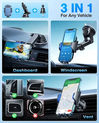 VANMASS Telefoonhouder Auto 2025 Voorruit en Ventilatie — miniatuur 2