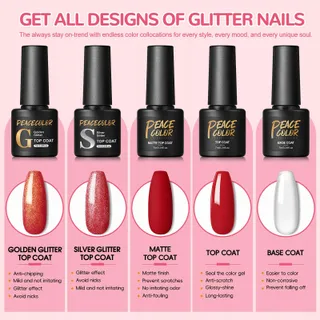 PEACECOLOR Gel Nagellak Set UV Lamp 35 Kleuren — miniatuur 4