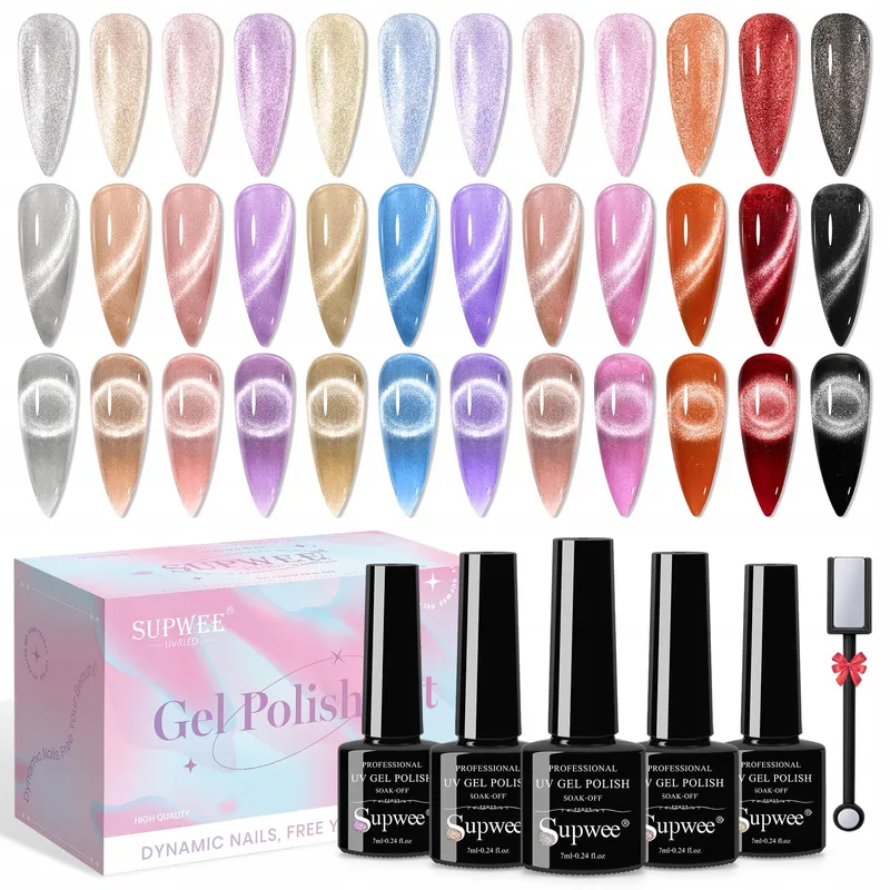 PEACECOLOR Gel Nagellak Set UV Lamp 35 Kleuren — foto 10