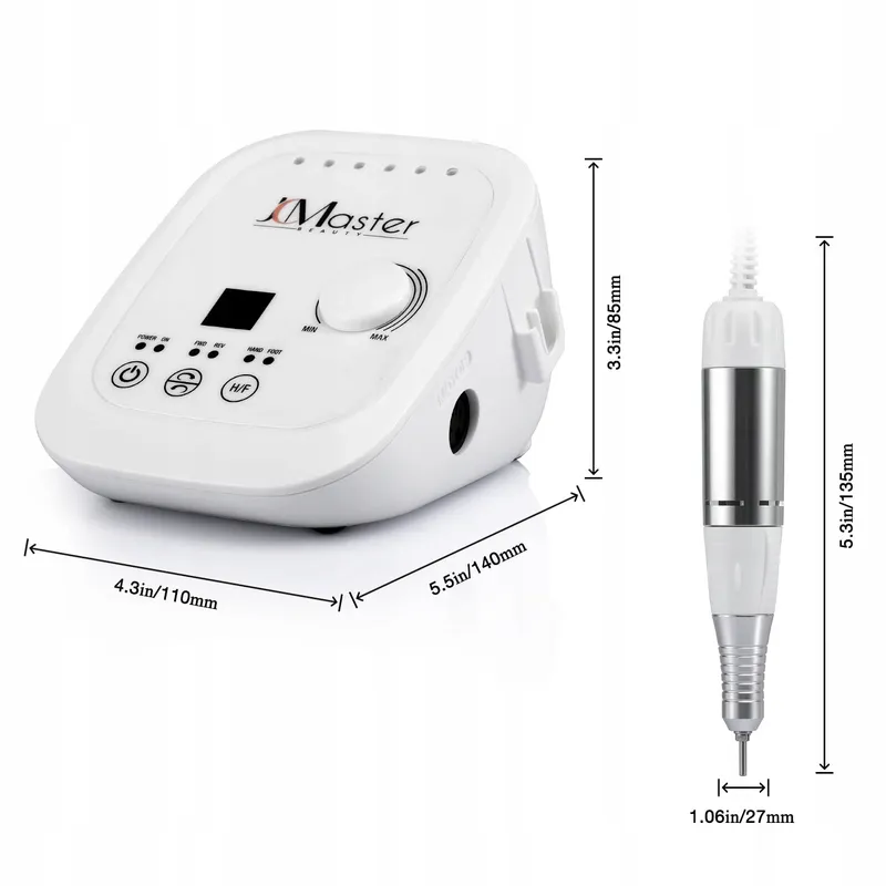 JCMASTER Professionele Nagelfrees 35000 RPM Manicure Set — foto 9
