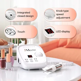 JCMASTER Professionele Nagelfrees 35000 RPM Manicure Set — miniatuur 3