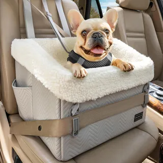 PETSFIT Verhoogd Hondenautostoeltje voor Kleine Honden 12kg — miniatuur 2