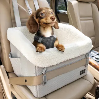 PETSFIT Verhoogd Hondenautostoeltje voor Kleine Honden 12kg — miniatuur 8